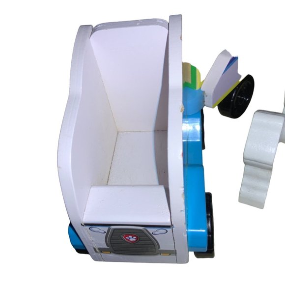 Melissa and Doug Paw Patrol Wooden ABC Block and Truck Set - Picture 5 of 12